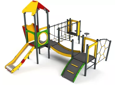 Ensemble de jeu en métal Crux