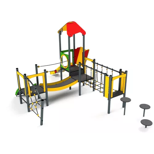 Ensemble de jeu en métal Crux
