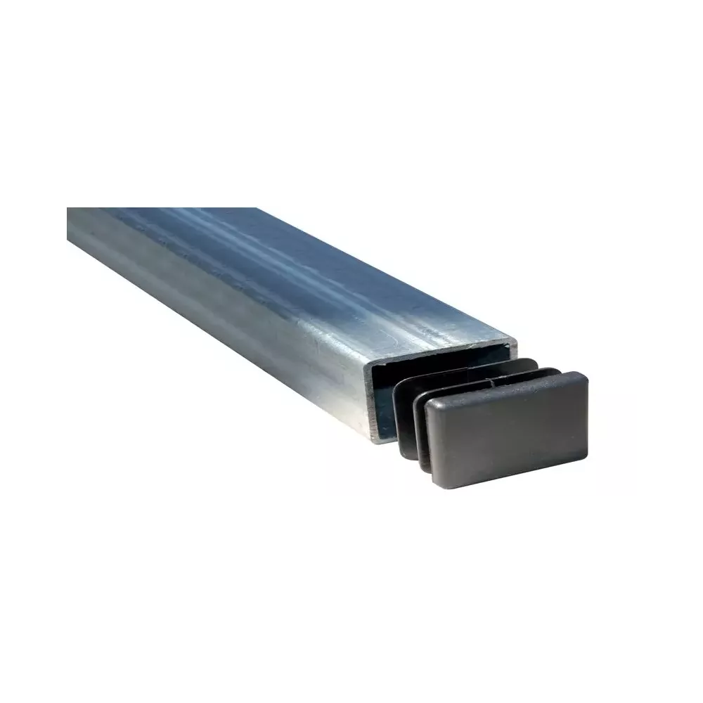 Mât 40 x 80 - hauteur 3 mètre - finition galvanisation avec obturateur