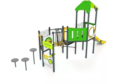 Ensemble de jeu en métal Lacerta