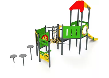 Ensemble de jeu en métal Lacerta
