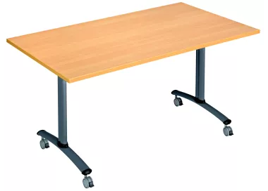 Table BASCULANTE rectangulaire avec option demi-lune