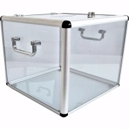 Urne standard carrée PMMA 25L-48L, fente 115mm