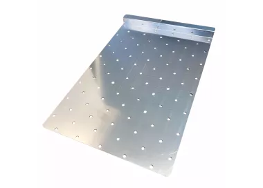 Gabarit aluminium pose clous podotactiles 290mm