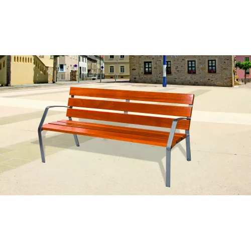 Banc MODO-08 - 6 lames bois exotique