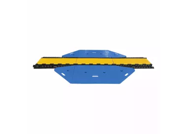 Passe-câbles caoutchouc 2 canaux 38x35mm
