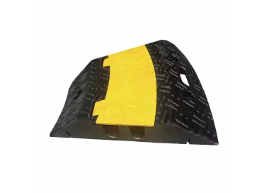 Angle passe-câbles modulaire 2 canaux 35mm