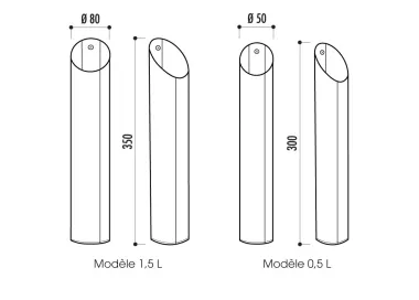 Cendrier MEGOTUBE