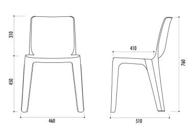 Chaise DENVER
