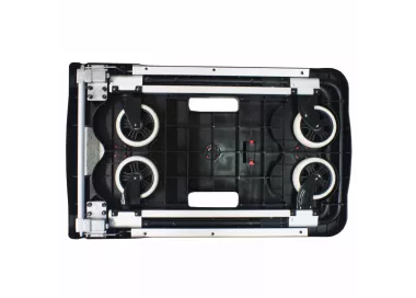 Chariot de manutention pliable acier 130kg