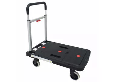 Chariot de manutention pliable acier 130kg