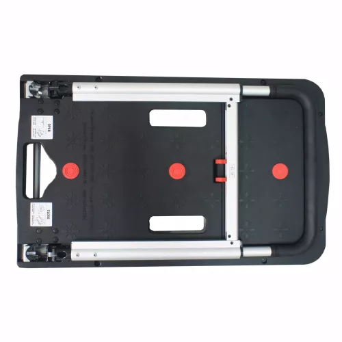 Chariot de manutention pliable acier 130kg