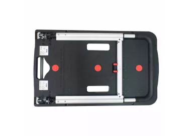 Chariot de manutention pliable acier 130kg