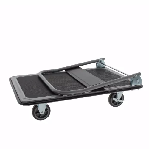 Chariot professionnel pliable 150kg 4 roues