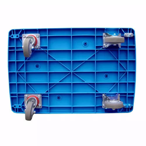 Chariot de manutention pliable 150 kg acier