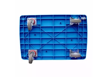 Chariot de manutention pliable 150 kg acier