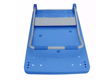 Chariot de manutention pliable 150 kg acier