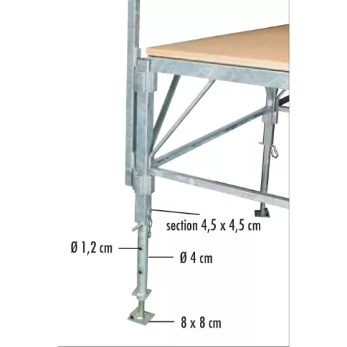 Podium modulable
