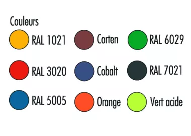 Jardinière ALVIUM 100 % recyclable