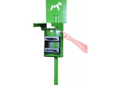 Borne hygiène canine 2 rouleaux
