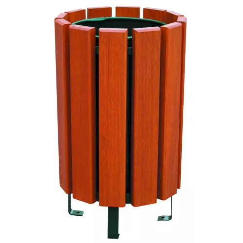 Corbeille BOSTON en bois exotique