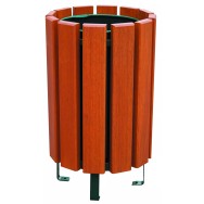 Corbeille BOSTON en bois exotique