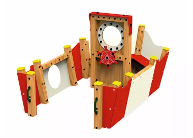Bateau Pedreñera inclusif en bois 1-12 ans