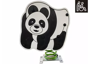 Panda inclusif pour enfants à mobilité réduite