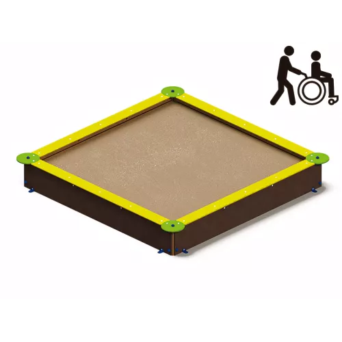 Sablière Bezana inclusive en bois 2,7m