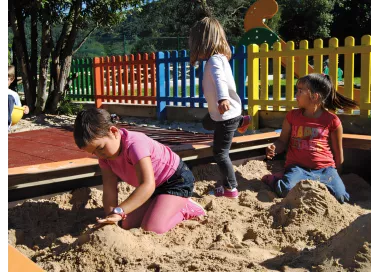 Sablière Bezana inclusive en bois 2,7m