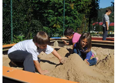 Sablière Bezana inclusive en bois 2,7m