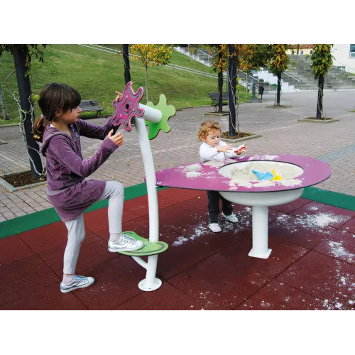 Table de jeux inclusive Eidos avec caléidoscope