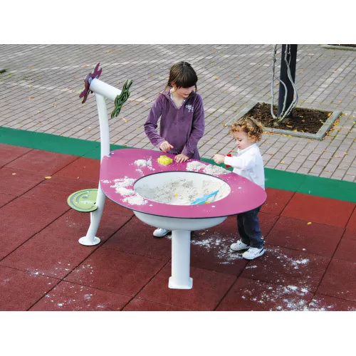Table de jeux inclusive Eidos avec caléidoscope