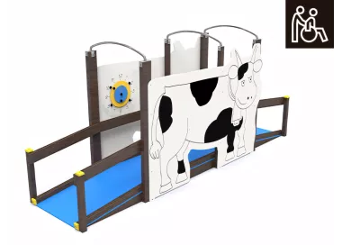 Passerelle inclusive Bou Patufet pour enfants