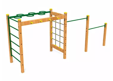 Commando rustique en bois traité autoclave