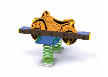 Quad éco-composite à ressorts pour enfants