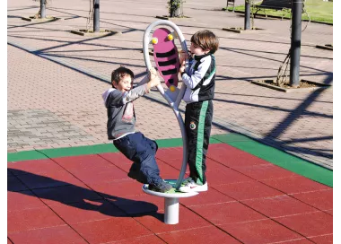Manège masque double place pour enfants