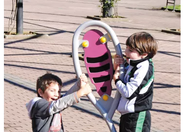 Manège masque double place pour enfants