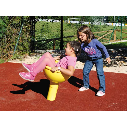 Manège hémisphère incliné pour enfants 3-12 ans