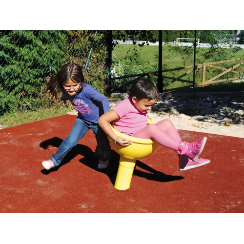 Manège hémisphère incliné pour enfants 3-12 ans