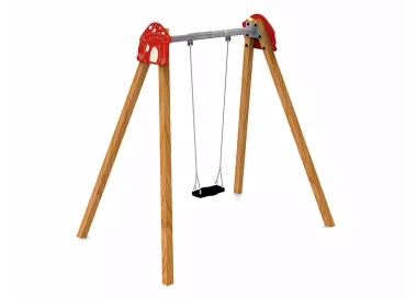 Balançoire en bois Plata 2,85m