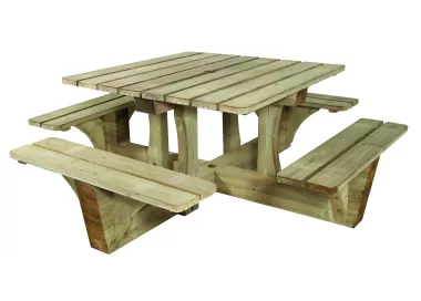 Table pique-nique ESSEN en pin du Nord traité