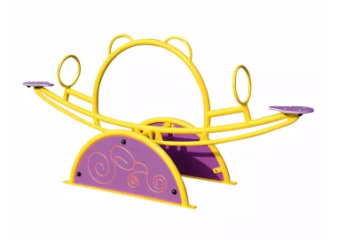 Balancier spirale 4 places pour enfants