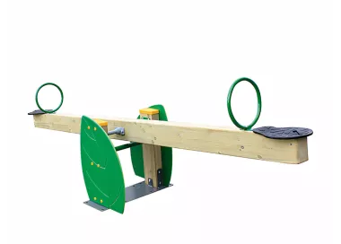 Balancier Yedra feuille 2 places bois autoclave