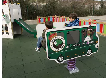 Bus racing pour 4 enfants 1-12 ans