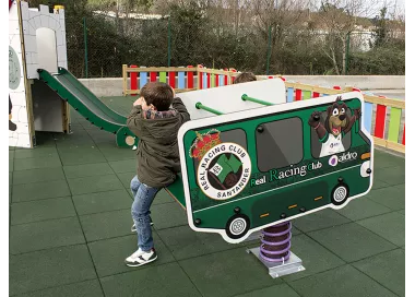 Bus racing pour 4 enfants 1-12 ans