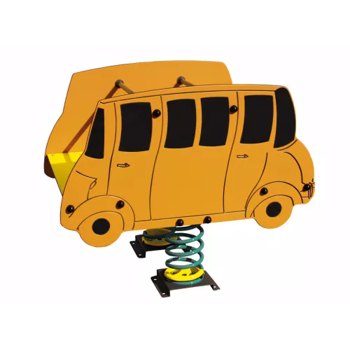 Bus 4 places en polyéthylène pour enfants
