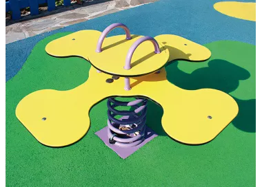 Trèfle jeu à ressort 4 places