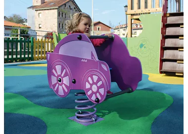 Voiture assise centrale à ressort pour enfants 1-12 ans