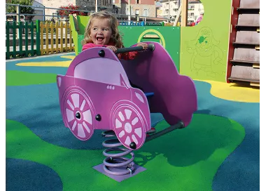 Voiture assise centrale à ressort pour enfants 1-12 ans